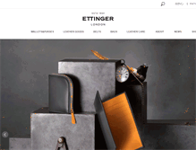 Tablet Screenshot of ettinger.jp